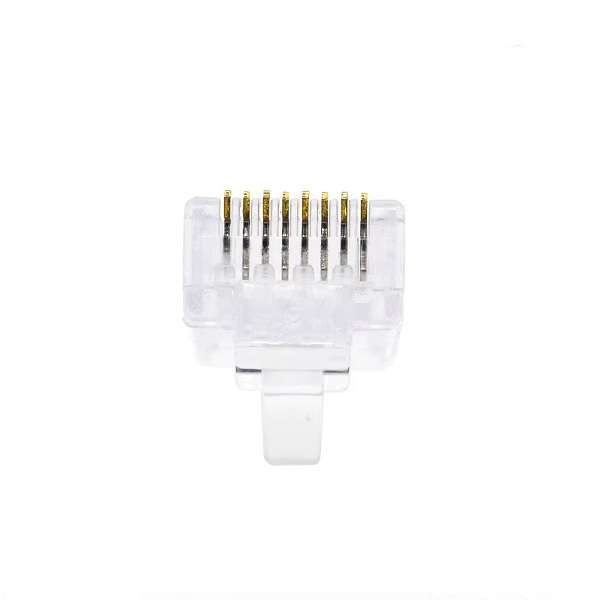 RJ45 Cat 6 Network Cable Connector Crystal Head (Unshielded)100pc