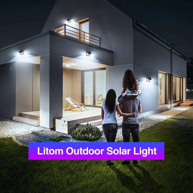 FA-803 Solar Powered Sensor Wall Light