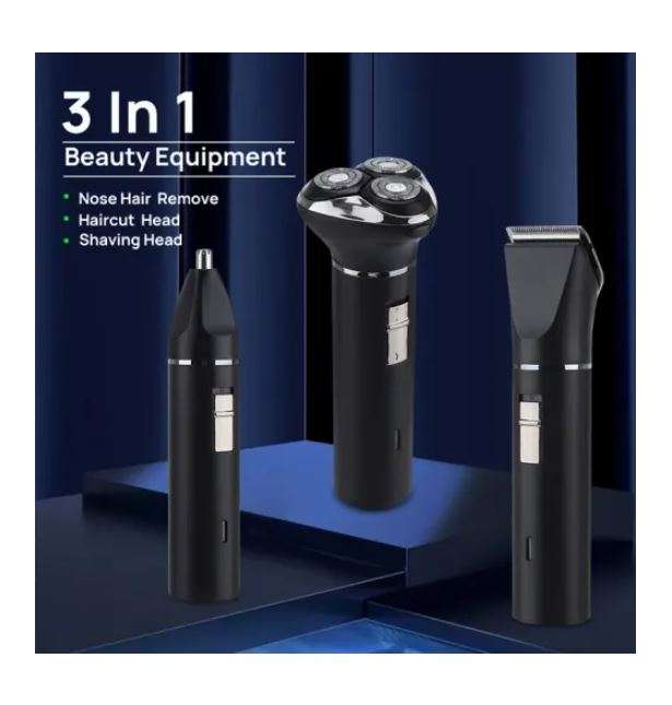 Aerbes AB-J34 Multifunctional Electric Shaver 3 in 1
