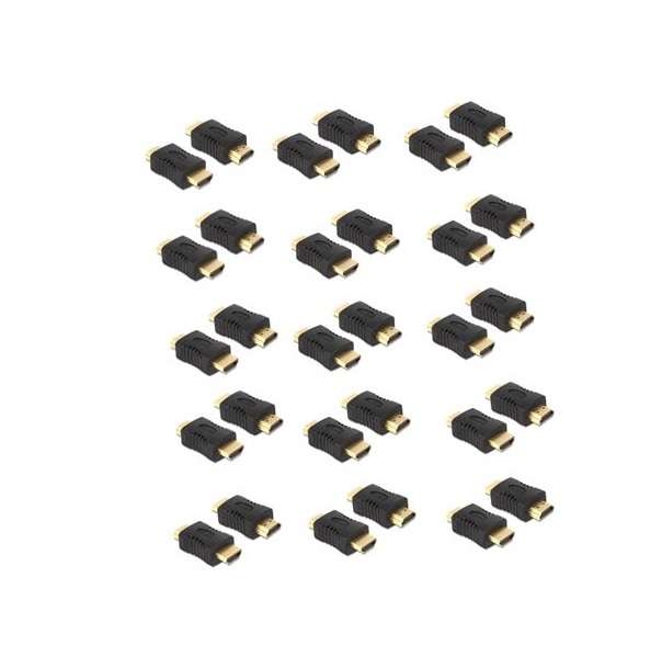 Male HDMI To Male HDMI Adapter Pack Of 100 Pieces