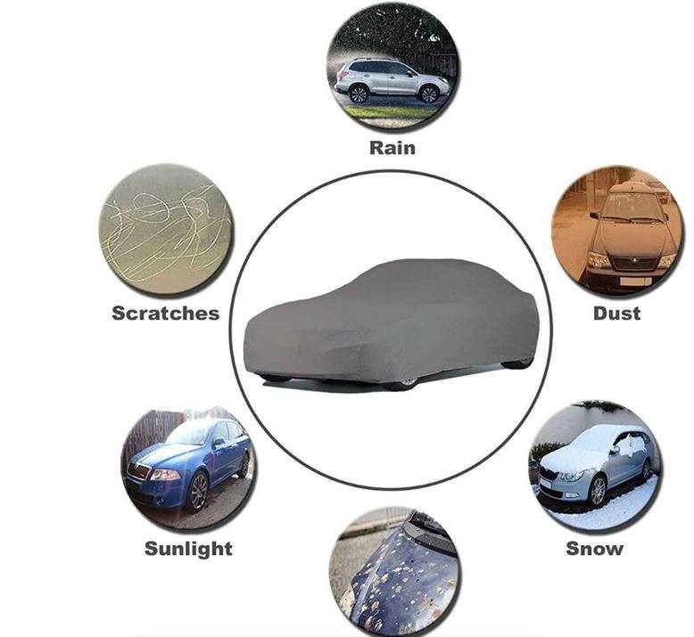 Jiageng JG20375140 Car Cover X-Large Ultra-lite PEVA Material 540 x 175 x 120cm