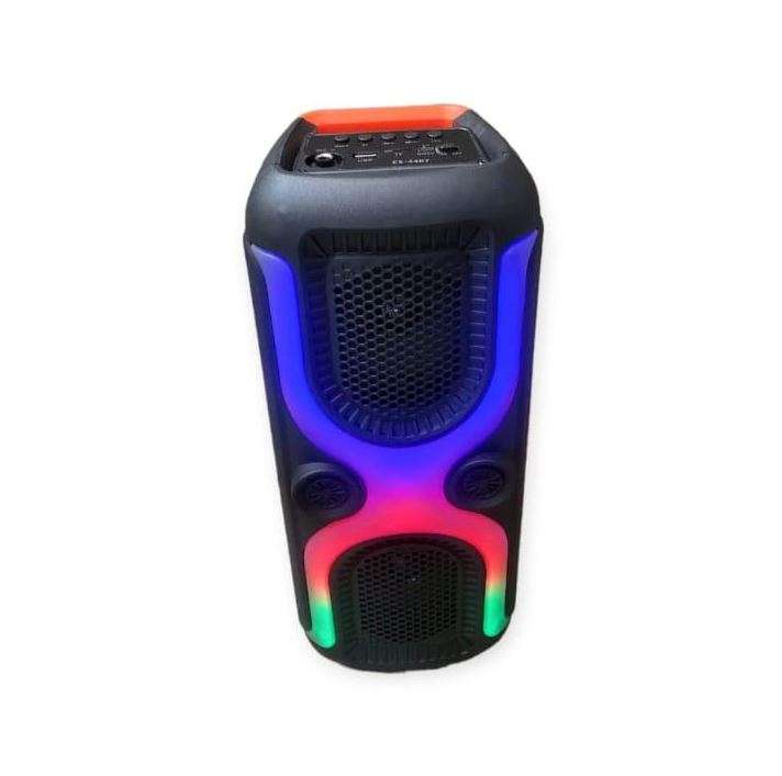 CS-4407 RGB Bluetooth Speaker With Microphone Line In USB &amp; TF Playback + FM Radio Type C Cha...