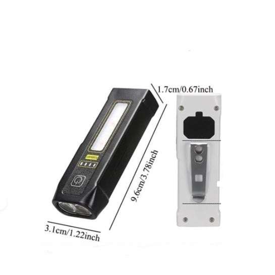 FA-015 Mini Portable Clip LED Flashlight