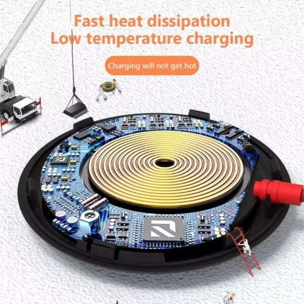 Spider Suction Cup Wireless Charger 10w Fast Charging