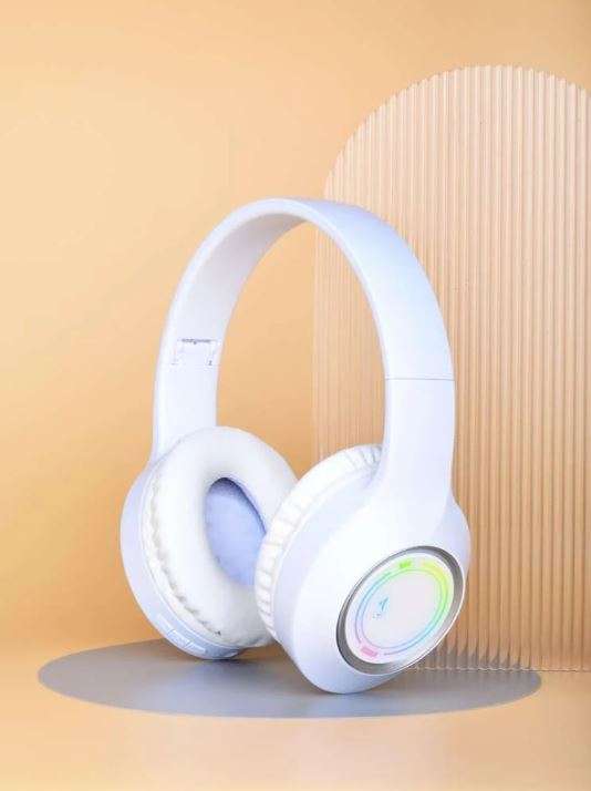 M3 TWS Fold Up LED Bluetooth 5.2 Headset With Micro SD Card Slot