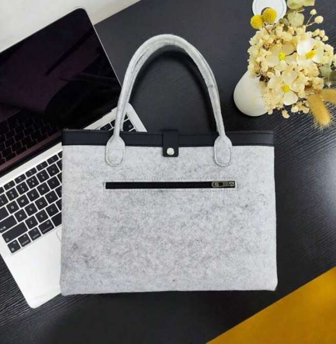 SE-155 Felt Laptop Handheld Bag 12Inch