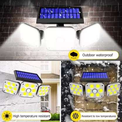FA-1765B Solar Powered Sensor Wall Light 180 COB