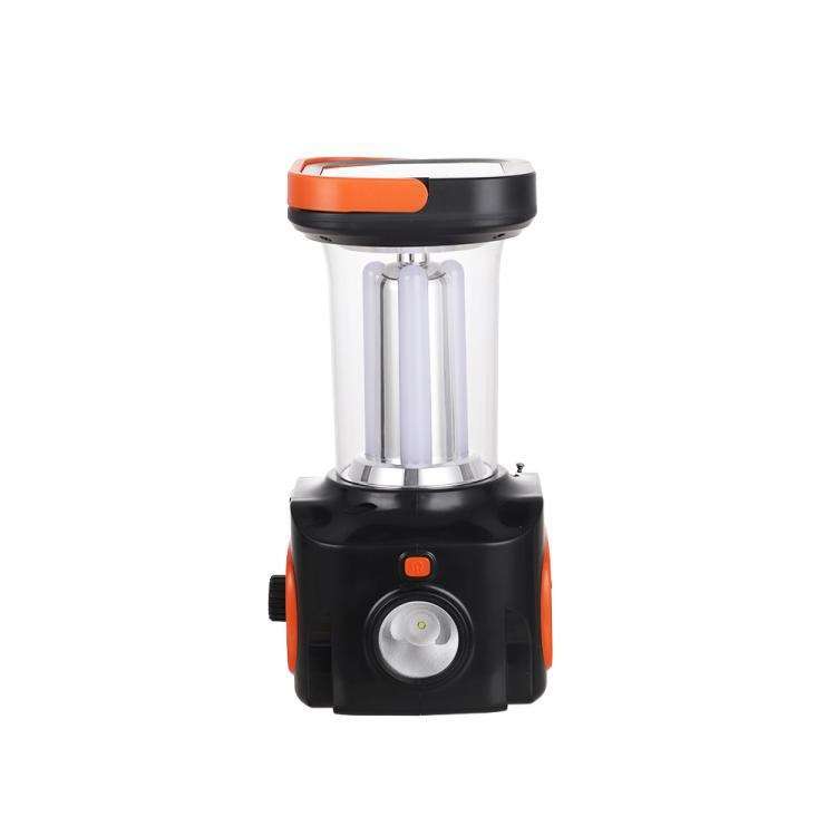 FA-T03 Multifunctional Rechargeable Solar Powered Speaker Light With 3 Bulbs