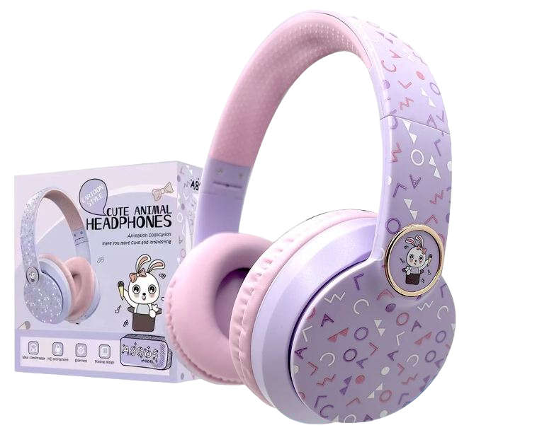 A8905 Cute Animal Bluetooth Headphones With HD Microphone