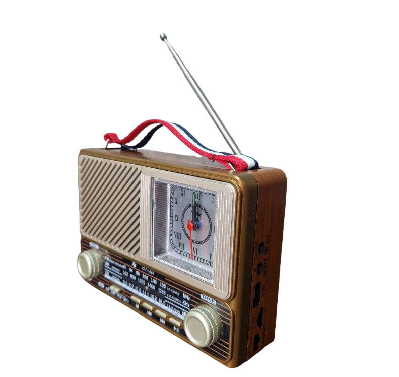 KTF-1429 AM/FM/SW 2.5" 3 Band Radio With USB/Micro SD Music Player