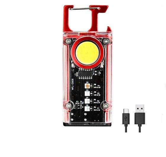 FA-G906 Multifunctional COB Rechargeable Keychain Light