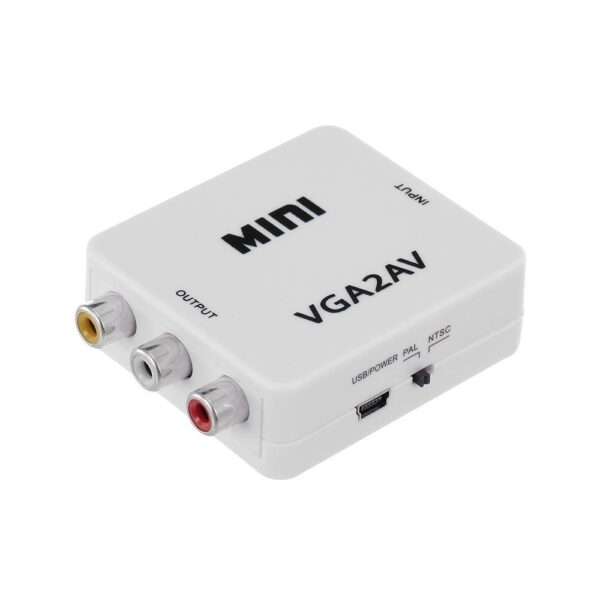 VGA To AV Converter Adapter