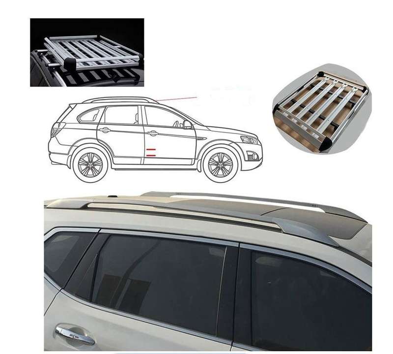 JG160 Double Aluminum Alloy Square Tube Roof Rack 160cm x 100cm