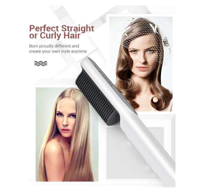 Aorlis AO-49934 Electric Hair Straightener Comb Brush 34W