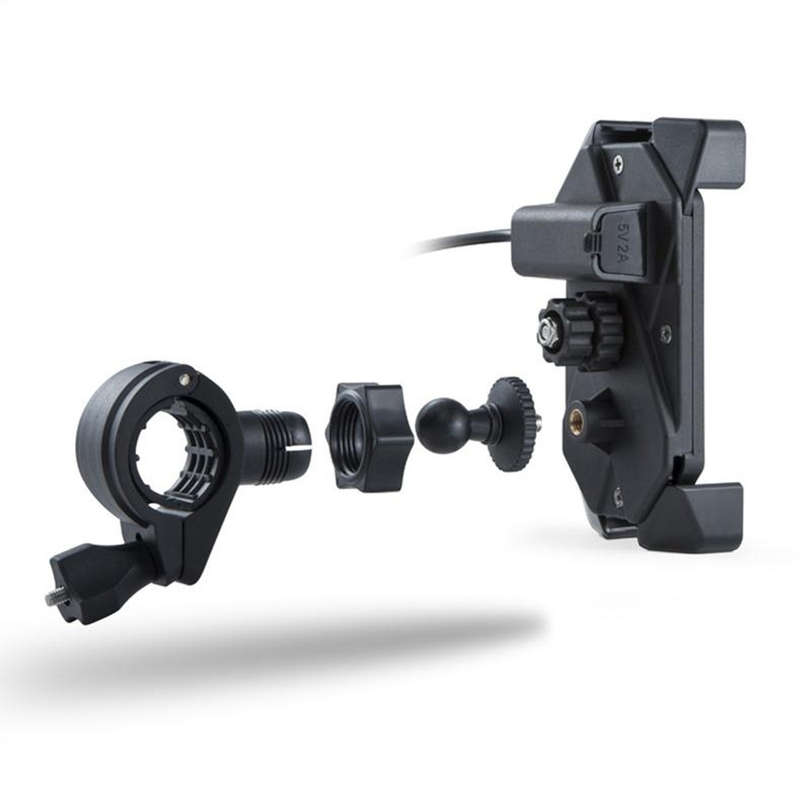924  Bicycle Mobile Phone Holder With USB Charging Port