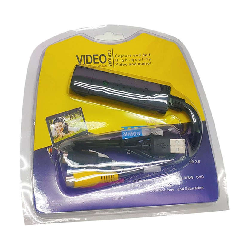 SE-L99 DC60 USB 2.0 Easy Cap TV DVD VHS Audio Video Capture Adapter Converter