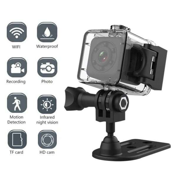 SQ29 WiFi Infrared HD Night Vision 360 Degree Rotatable Security Surveillance Camera