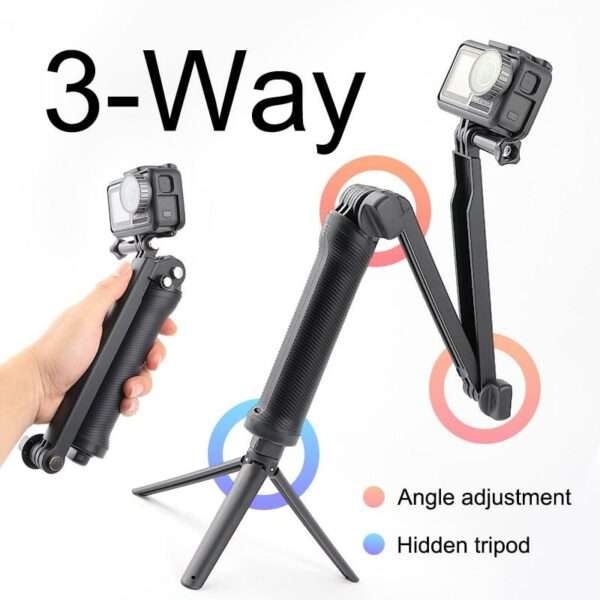 3-Way Foldable Camera Stand