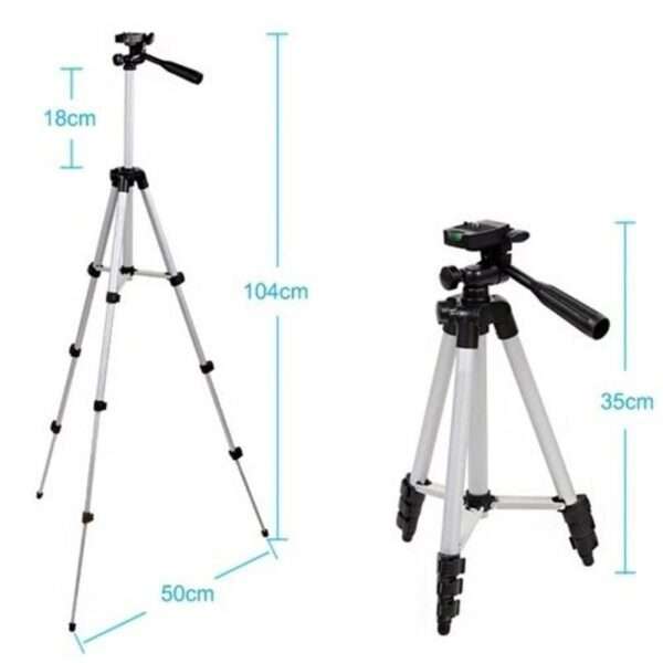 PM-202 Light Weight Portable Aluminium Tripod Stand 3110