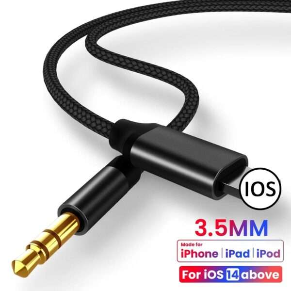 Aerbes AB-S671-i  IOS to 3.5 Aux Audio Cable
