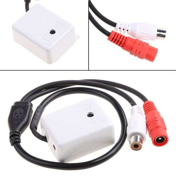 XF0822 Microphone Pickup Sound Monitoring Device For CCTV Camera Security