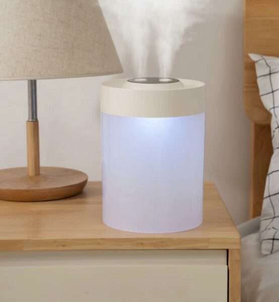 1011 Double Spray Humidifier 4L with Night Light