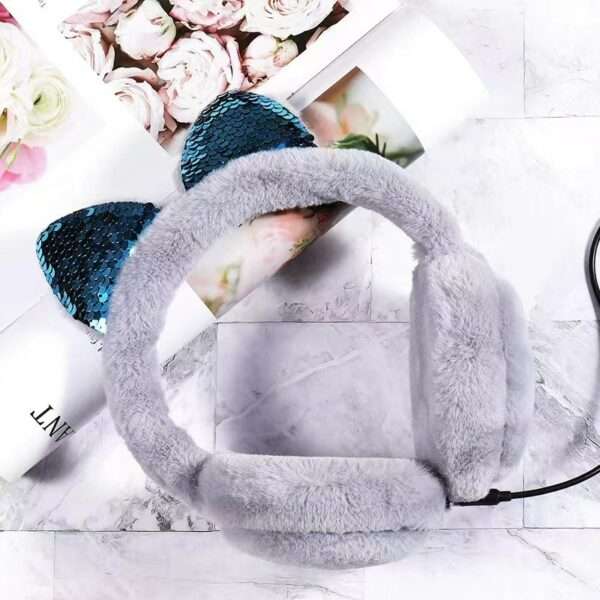 Earmuffs Wired 3.5mm Headphone