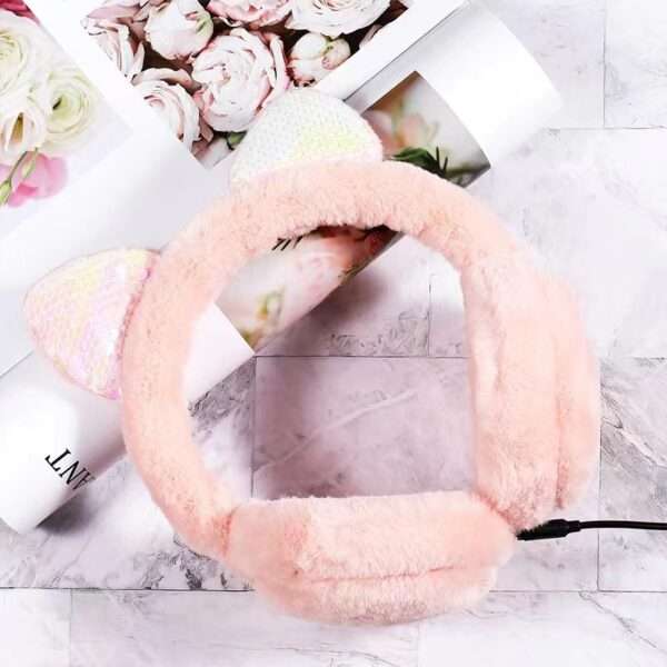 Earmuffs Wired 3.5mm Headphone