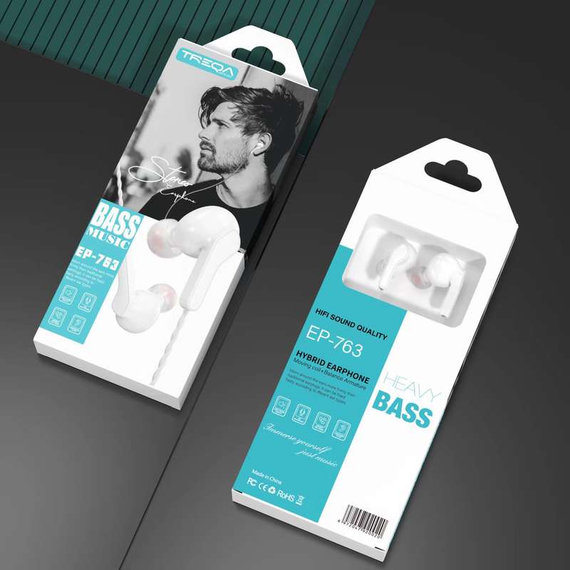 Treqa EP-763 3.5mm Wired Earphones