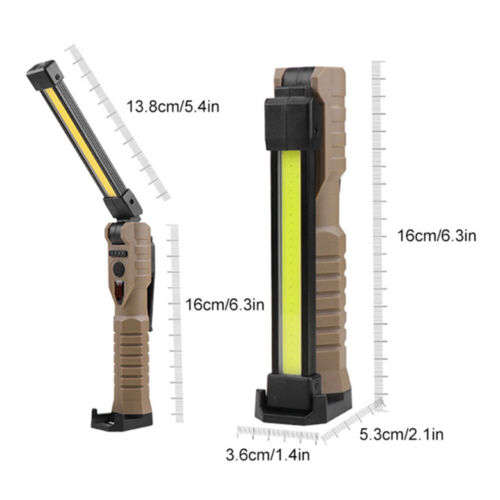 Aerbes AB-Z1135  Rechargeable Portable COB  Foldable Work Light