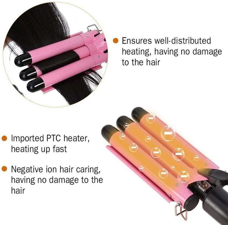 Aerbes AB-J286 Electric Curling Iron Rated Power 70W-130W 180-210 Degrees Celsius