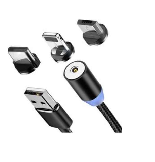 Aerbes AB-S678 USB Magnetic Cable 3 in 1