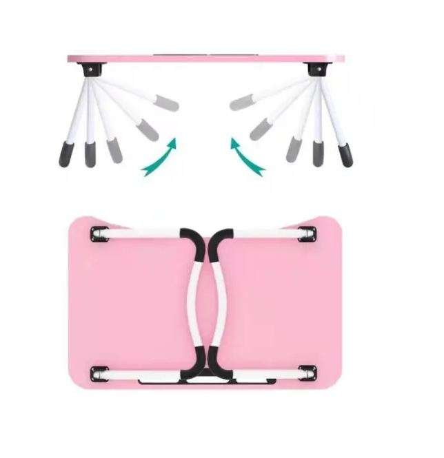 XF0661 Laptop Table with Tablet Stand and Cup Holder