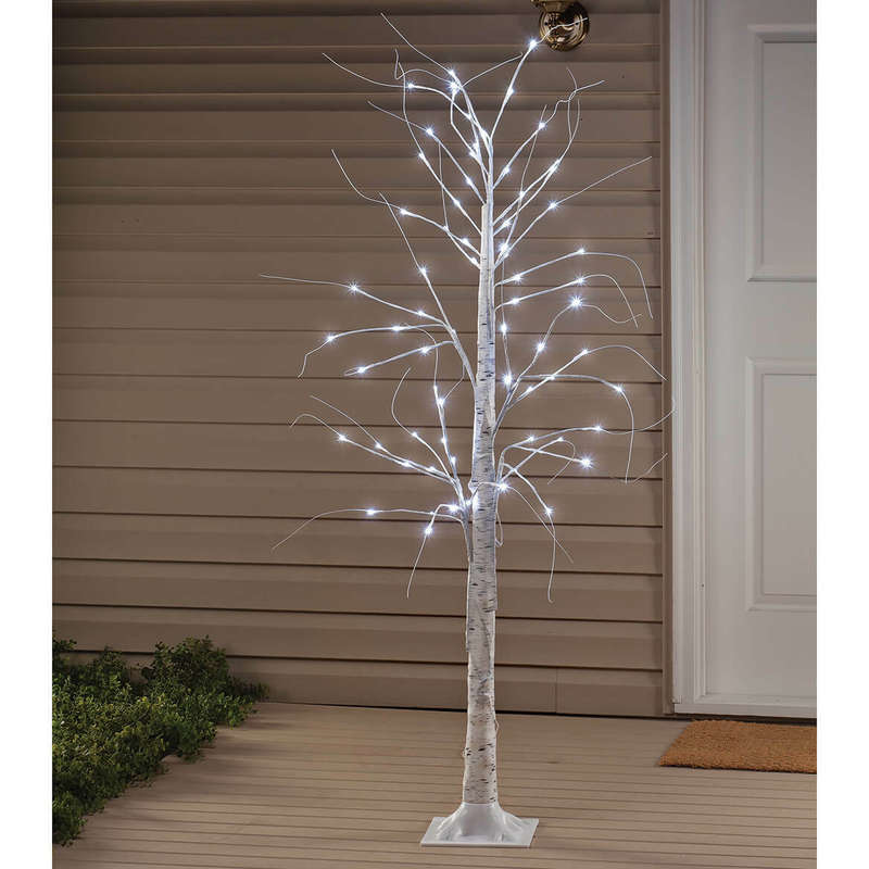 ZYF-120 Birch 140 LED Tree Light White 1.8M