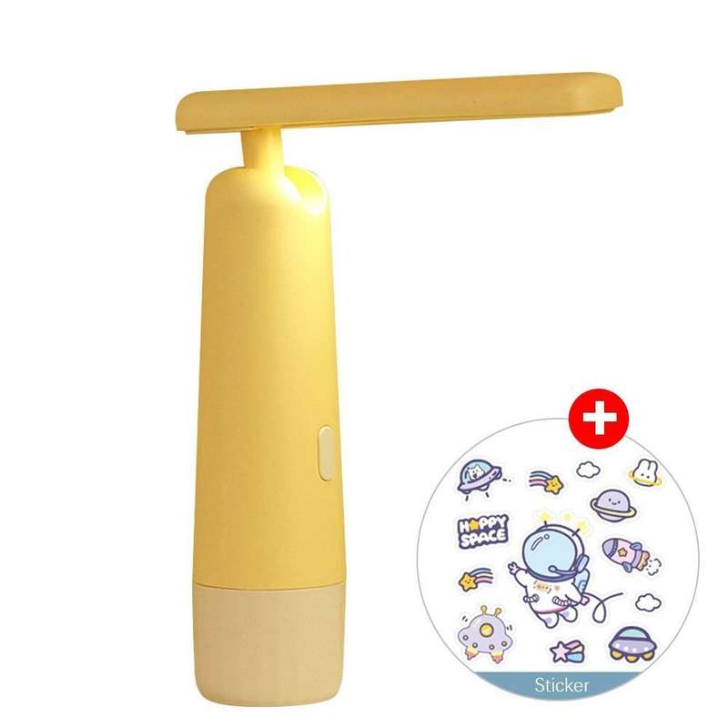 CS306 USB Rechargeable Slim Table Lamp With Customizable Stickers