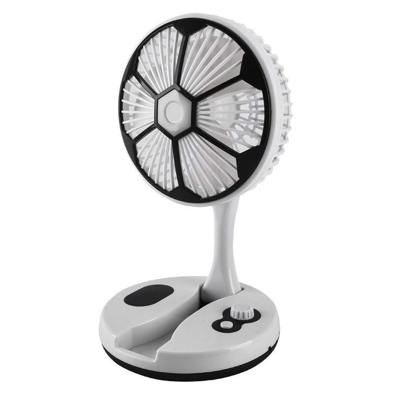 PM-021 Soccer Ball Rechargeable LED Light Folding Fan