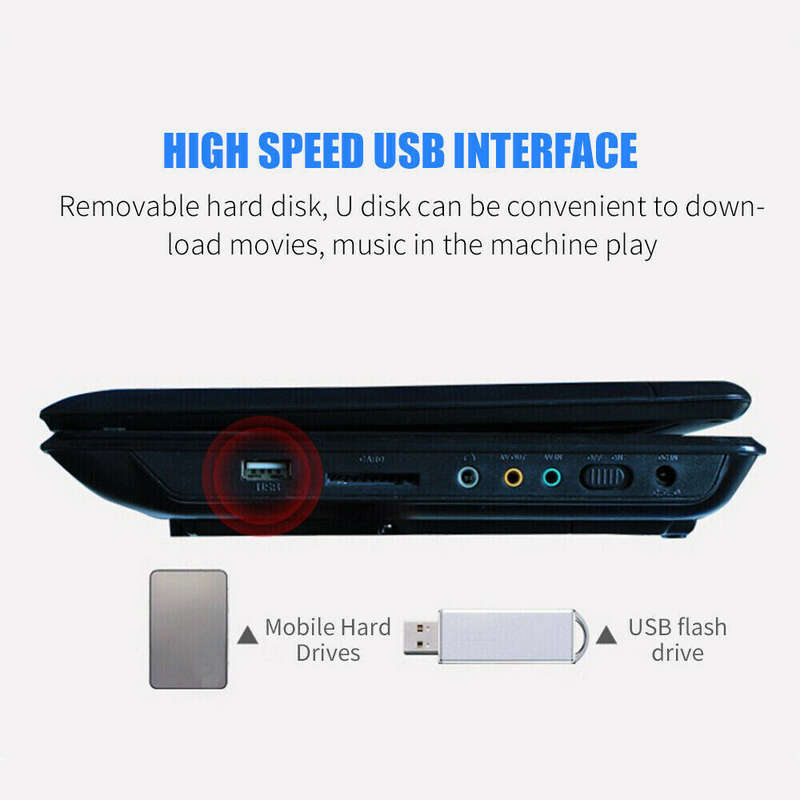 LMD-750 Portable HD DVD Player With LCD Screen With TV Tuner/Card Reader/USB/Game 7.8"