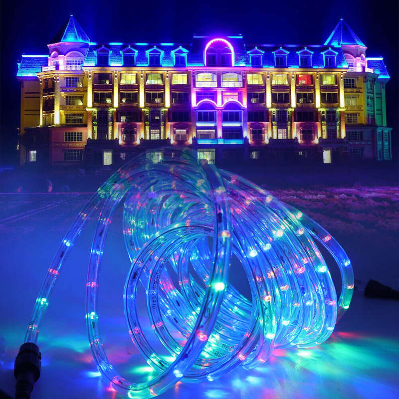 ZYF-D74 Waterproof LED Silicone Tube Light RGB 20M