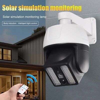 FA-5118-2 2 in 1 Solar Sensor Dummy Camera Wall Light With Remote Control