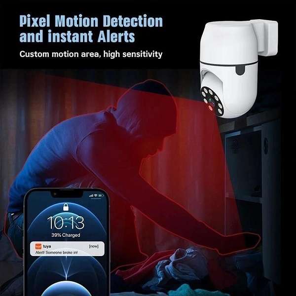 Aerbes AB-C249 WiFi Smart 2 Pin Plug Camera Full HD 1080P With V380 App