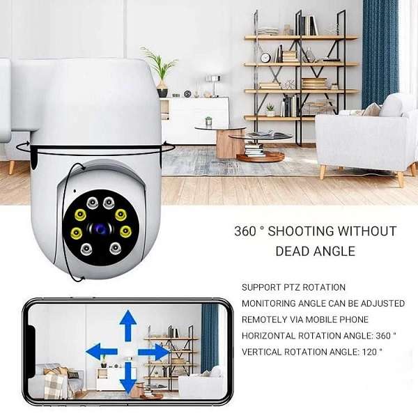 Aerbes AB-C249 WiFi Smart 2 Pin Plug Camera Full HD 1080P With V380 App