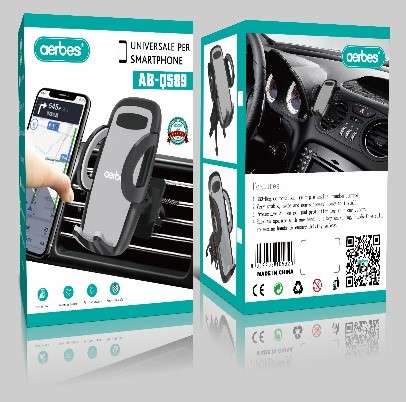 Aerbes AB-Q589 Universal 360° Rotation Car Phone Holder