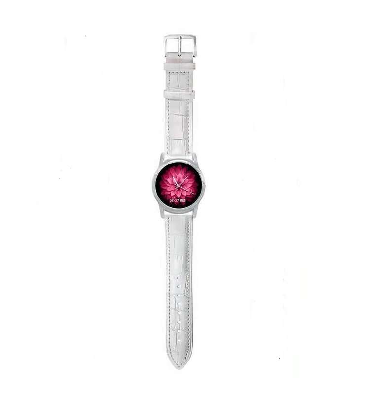 TB12  Smart Watch With Pu Leather Straps Lefun App
