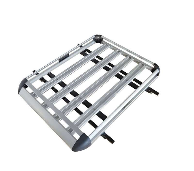 JG127 Double Aluminum Alloy Square Tube Roof Rack 127cm x 90cm