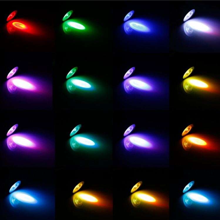 Aerbes AB-Z804 GU10 5W RGB LED  Downlight Bulb With Remote Control