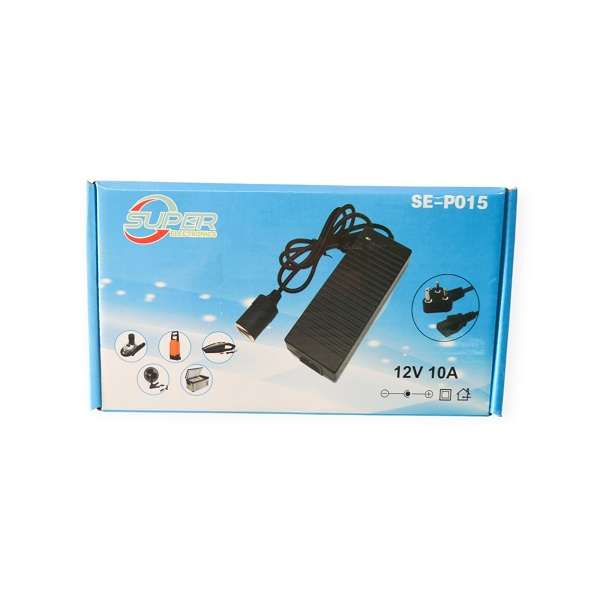 SE-P015 Cigarette Lighter Power Adapter Converter 12V 10A