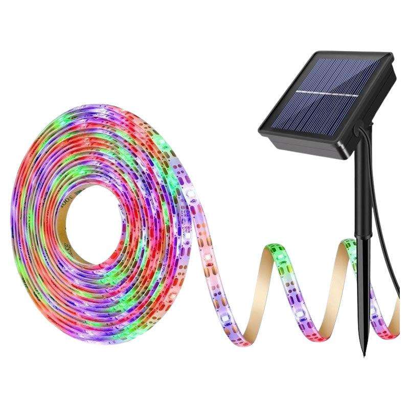 FA-T6050 RGB Solar Powered Strip Light 5M