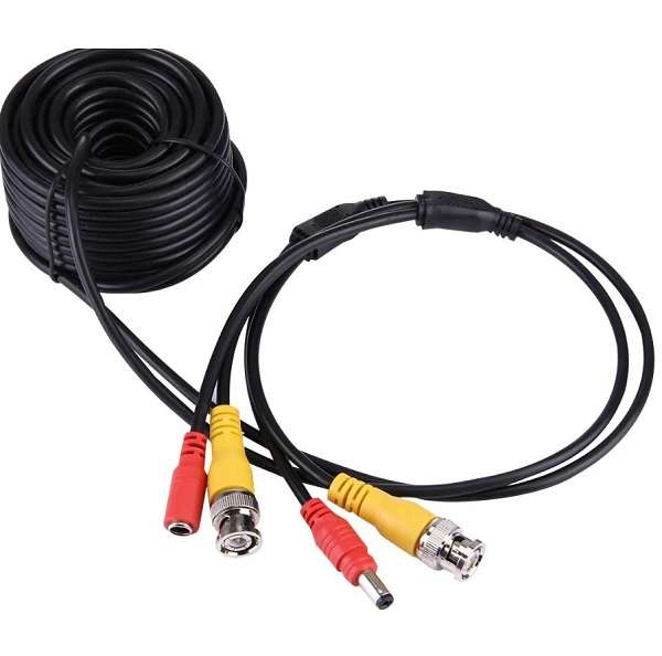 SE-L195 Video + DC Power CCTV BNC Cable10M