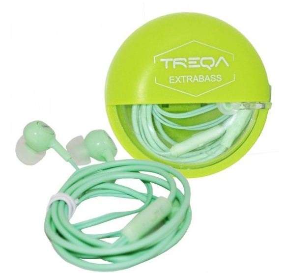Treqa EP-727  Extra Bass Earphones in Storage Box