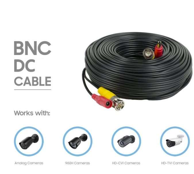 SE-L195 Video + DC Power CCTV BNC Cable10M
